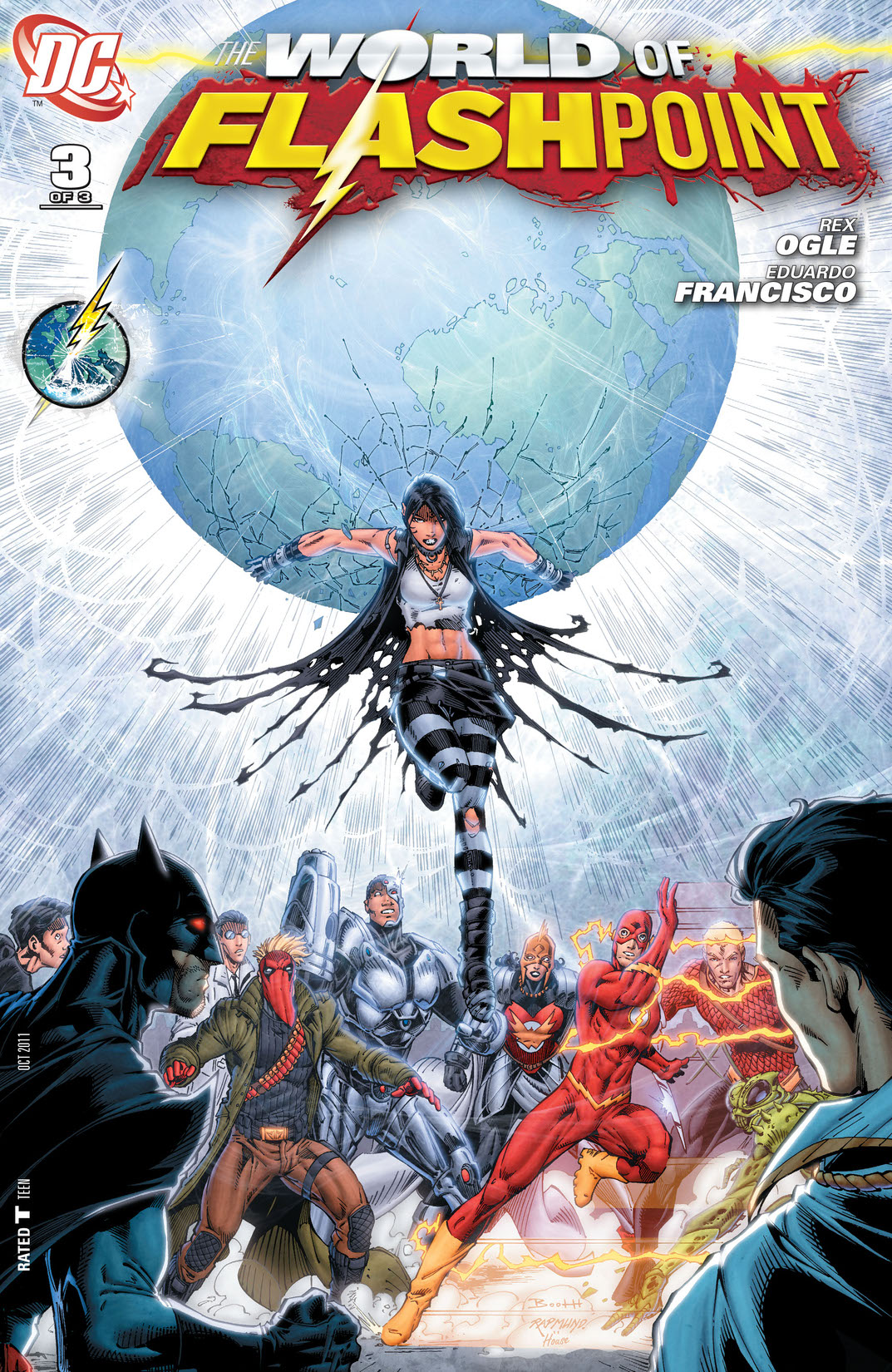 Flashpoint: The World of Flashpoint #3 preview images