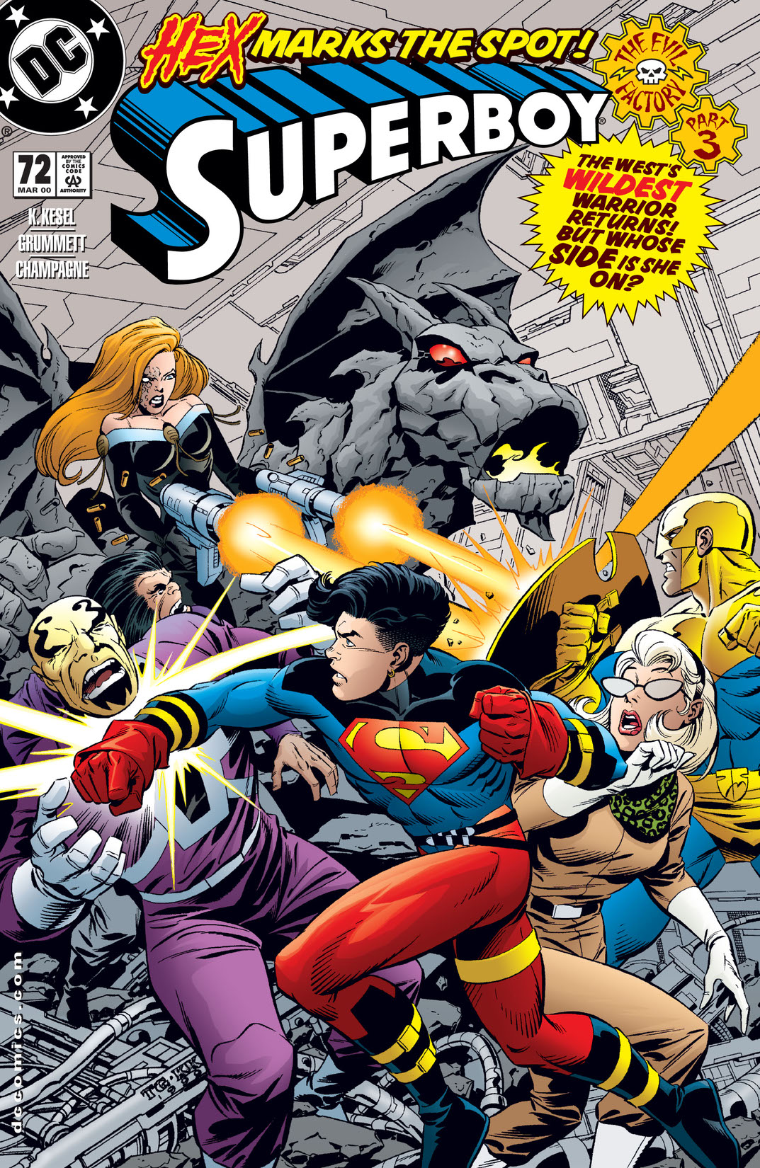Superboy (1993-) #72 preview images