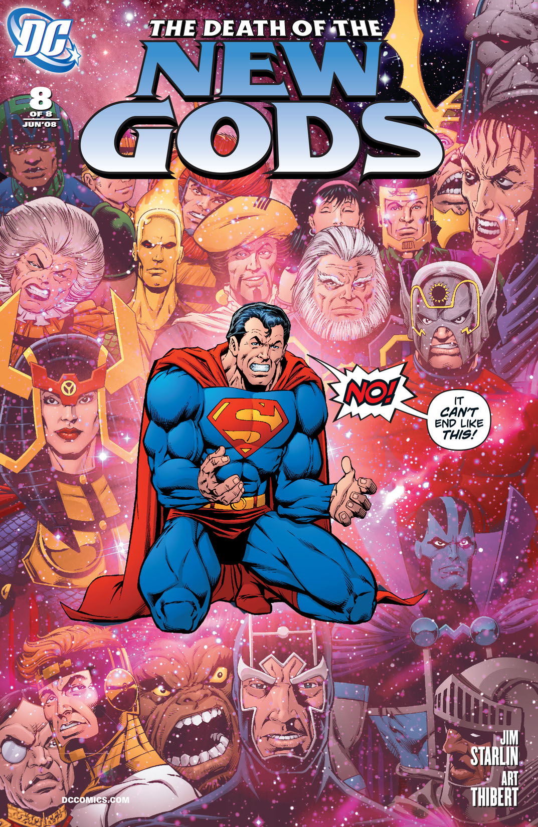 Death of the New Gods #8 preview images