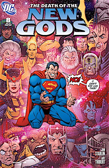 Death of the New Gods #8 preview images