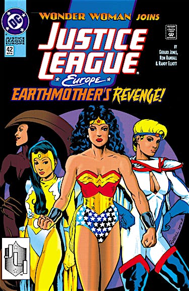 Justice League Europe #42 preview images