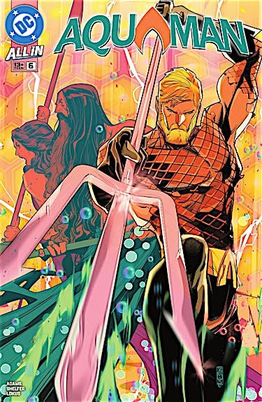 Aquaman #6 preview images