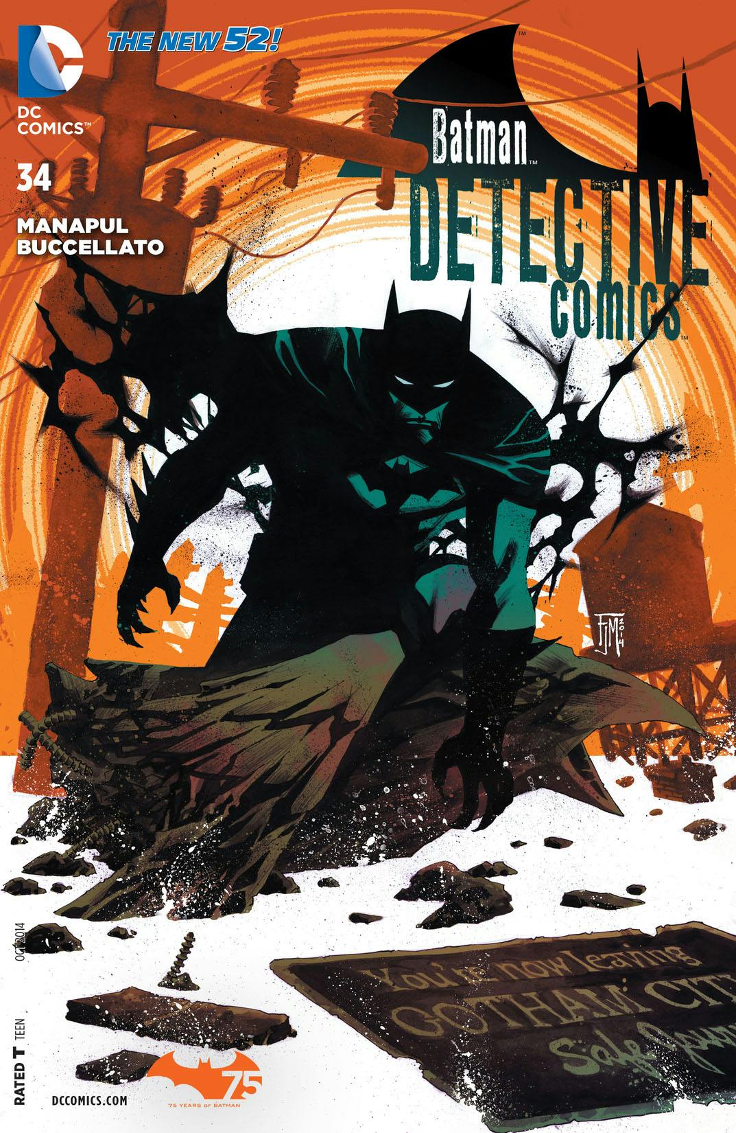 Detective Comics (2011-) #34 preview images