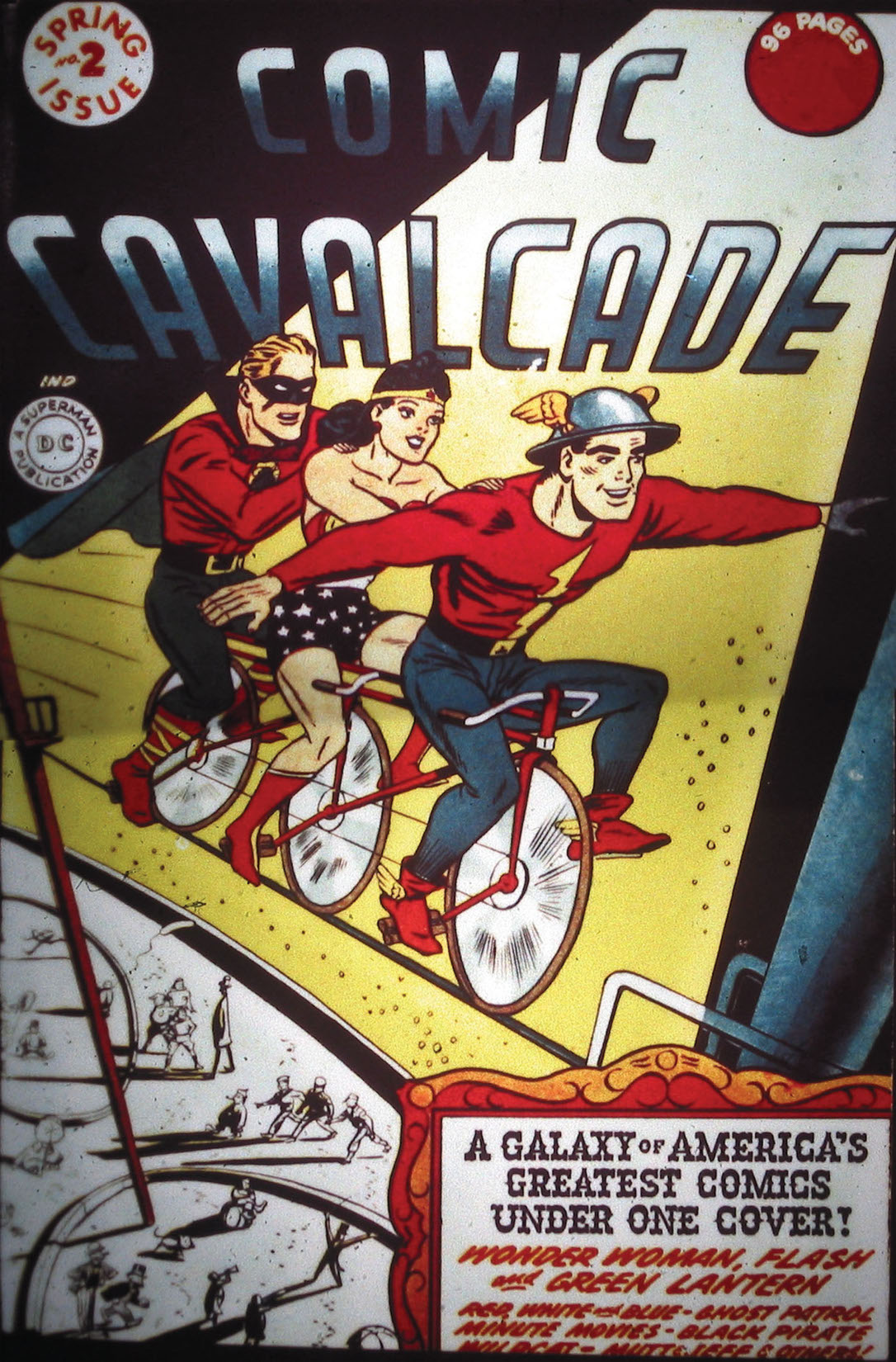 Comic Cavalcade #2 preview images
