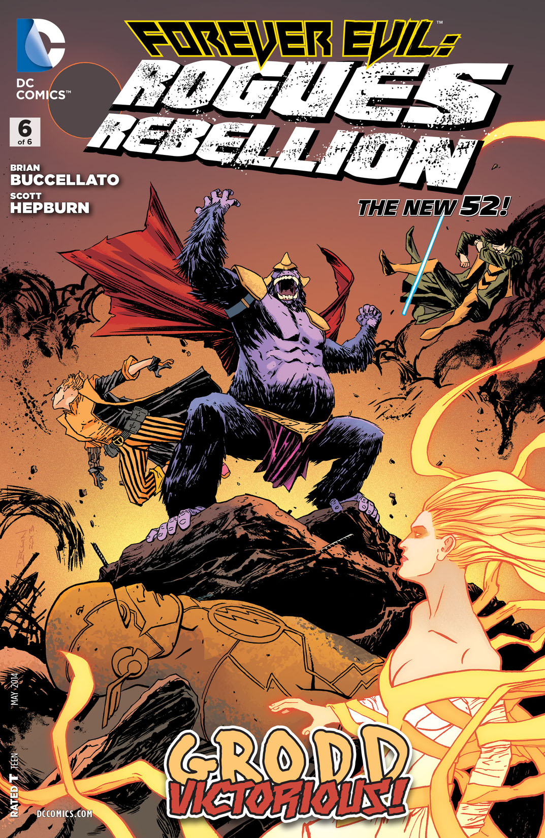 Forever Evil: Rogues Rebellion #6 preview images