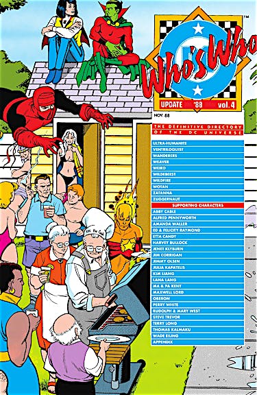 Who's Who Update 1988 #4 preview images