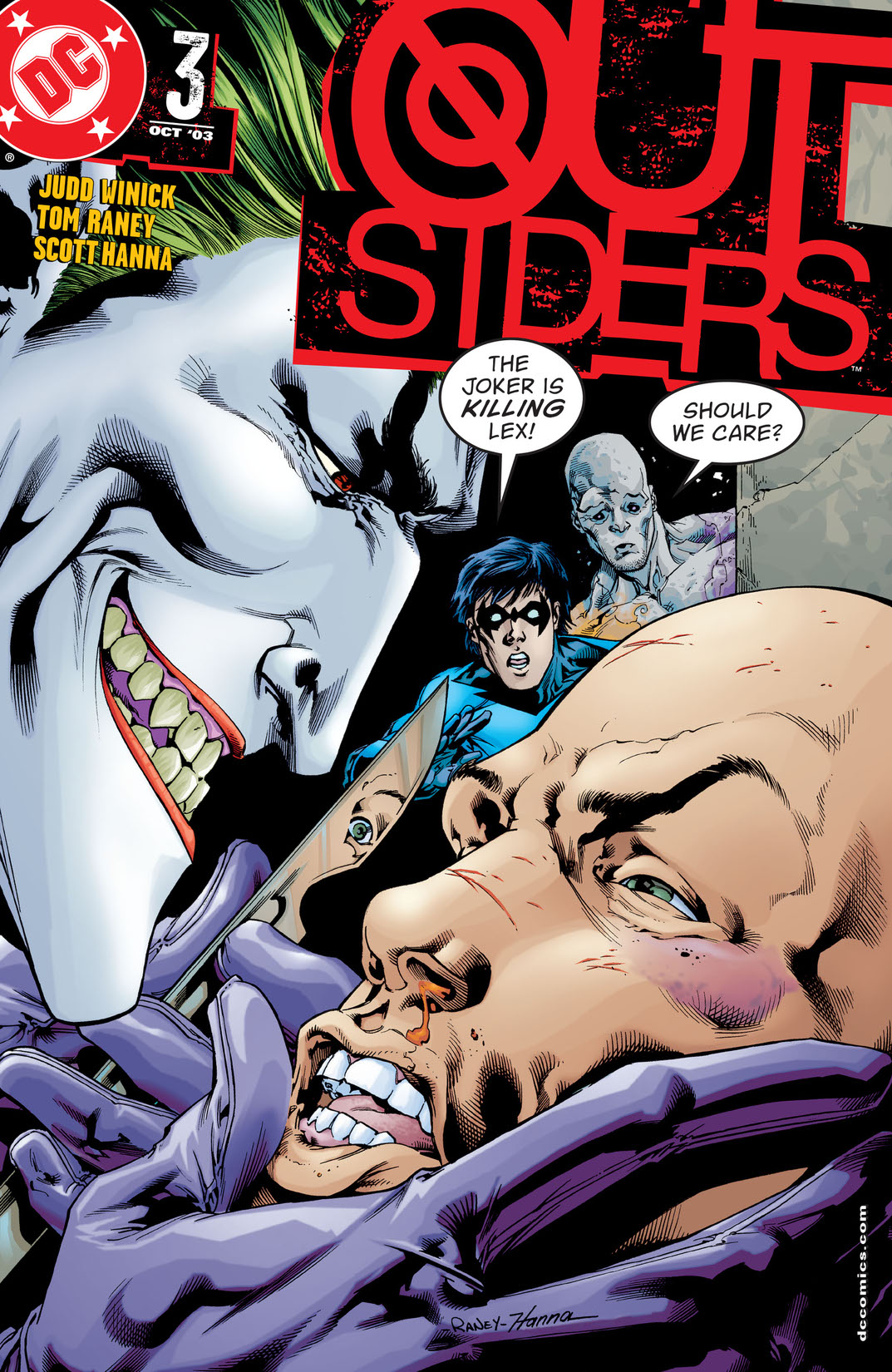 Outsiders (2003-) #3 preview images