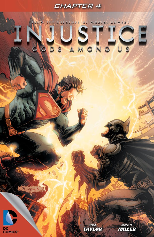 Injustice: Gods Among Us #4 preview images