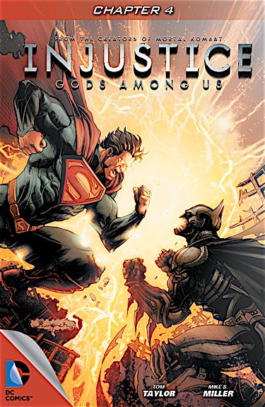 Injustice: Gods Among Us #4 preview images