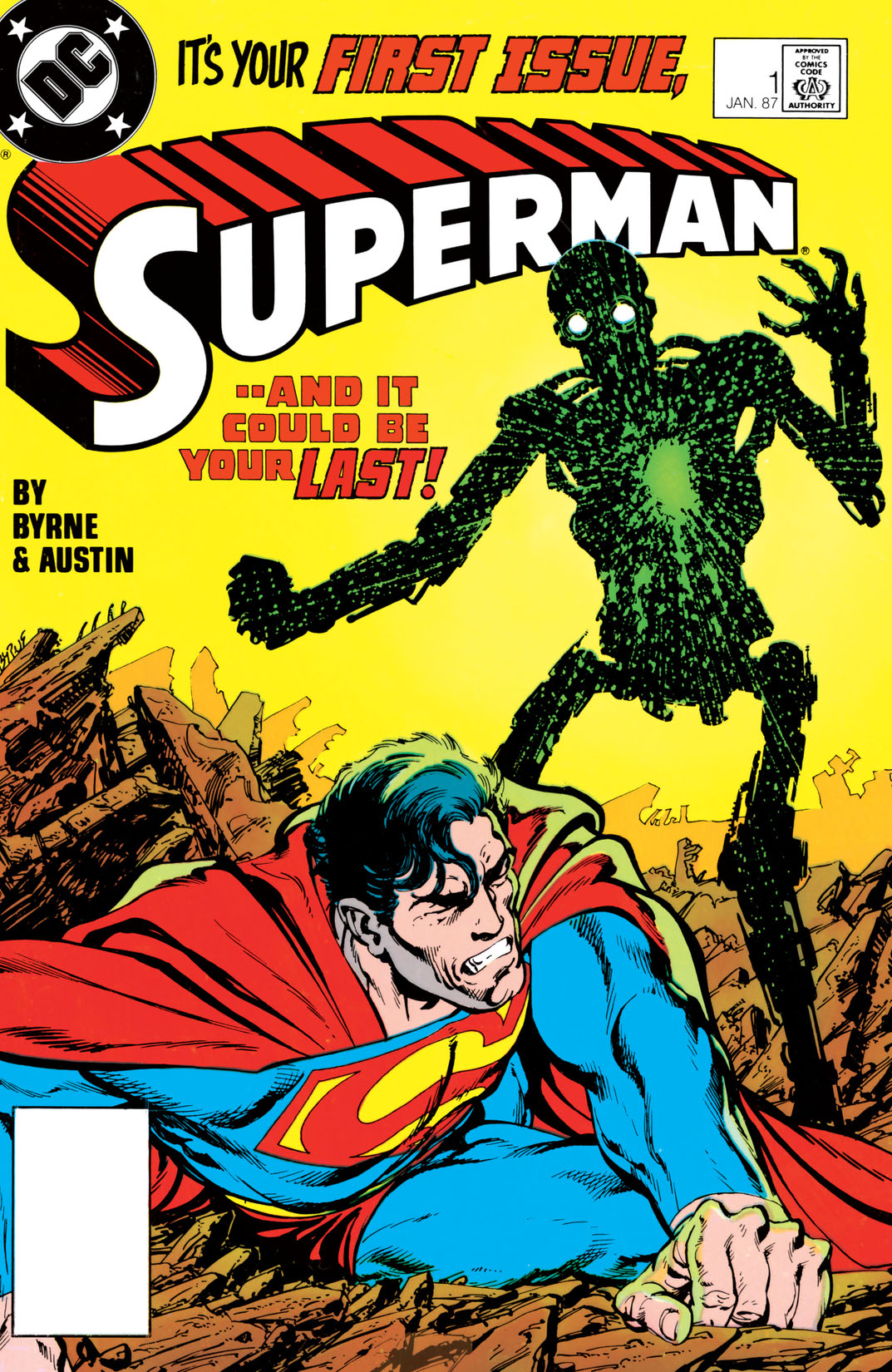 Superman (1986-) #1 preview images