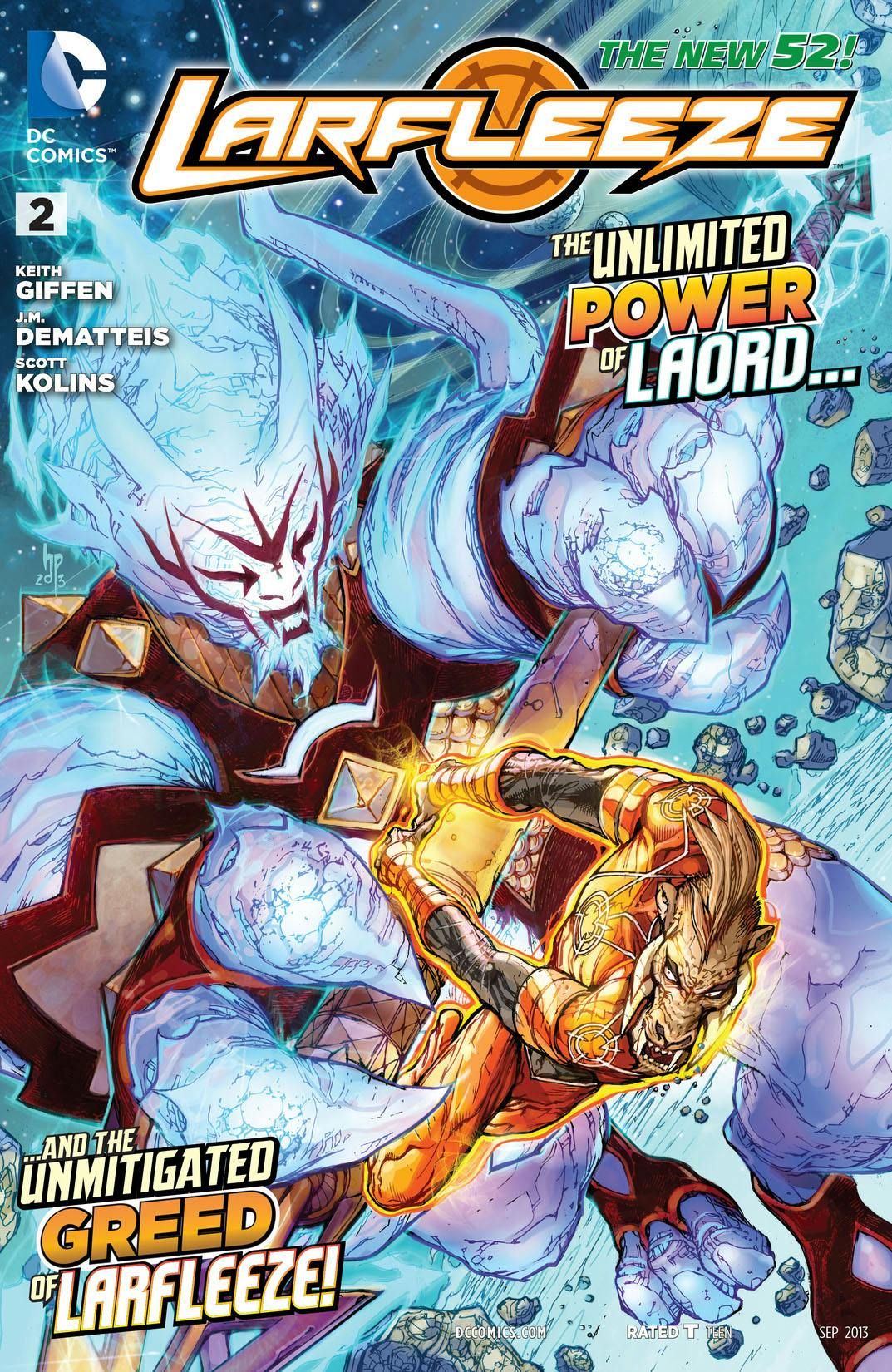 Larfleeze #2 preview images