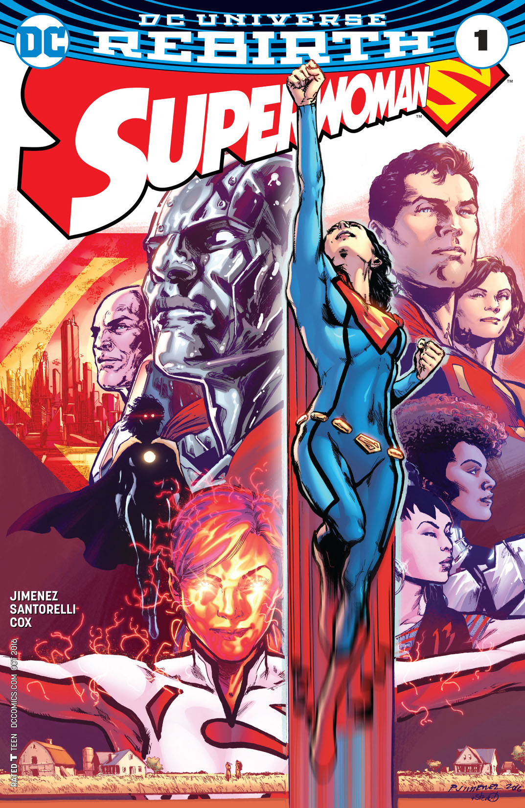Superwoman #1 preview images