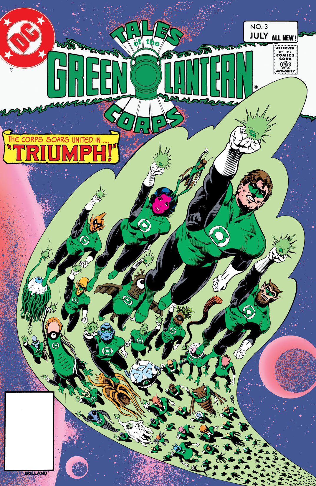 Tales of the Green Lantern Corps #3 preview images