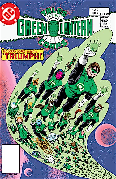 Tales of the Green Lantern Corps #3 preview images