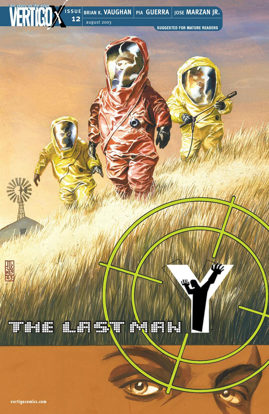 Y: The Last Man #12 preview images