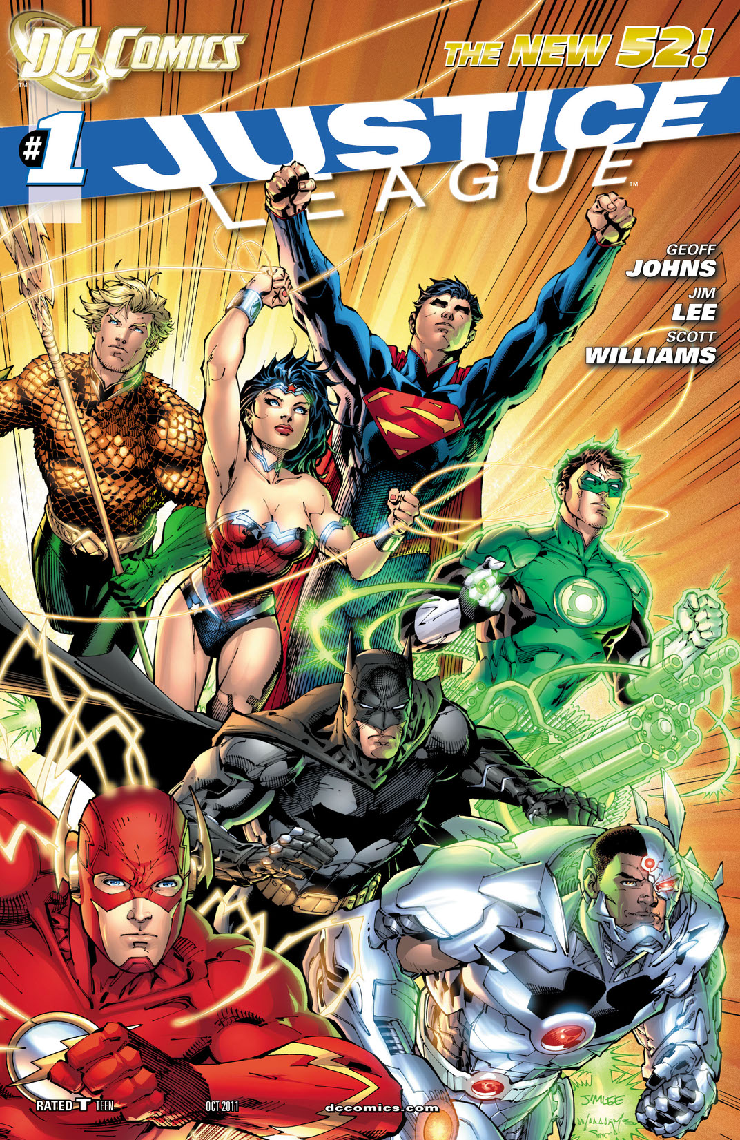 Justice League (2011-) #1 preview images