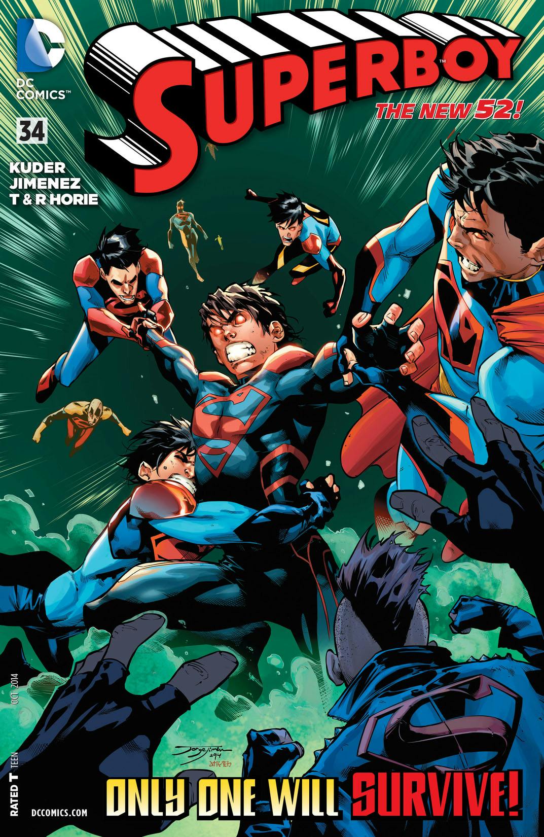 Superboy (2011-) #34 preview images