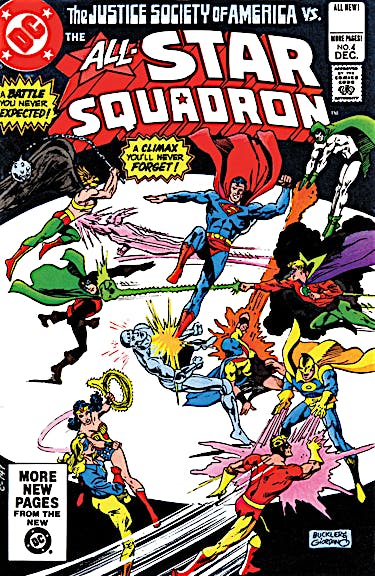 All-Star Squadron #4 preview images