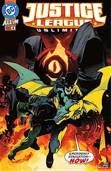 Justice League Unlimited #4 preview images