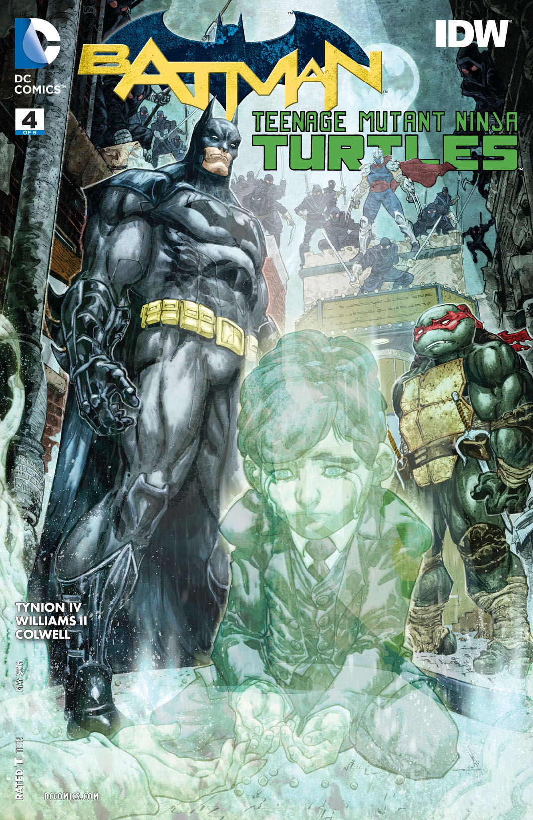 Batman/Teenage Mutant Ninja Turtles #4 preview images