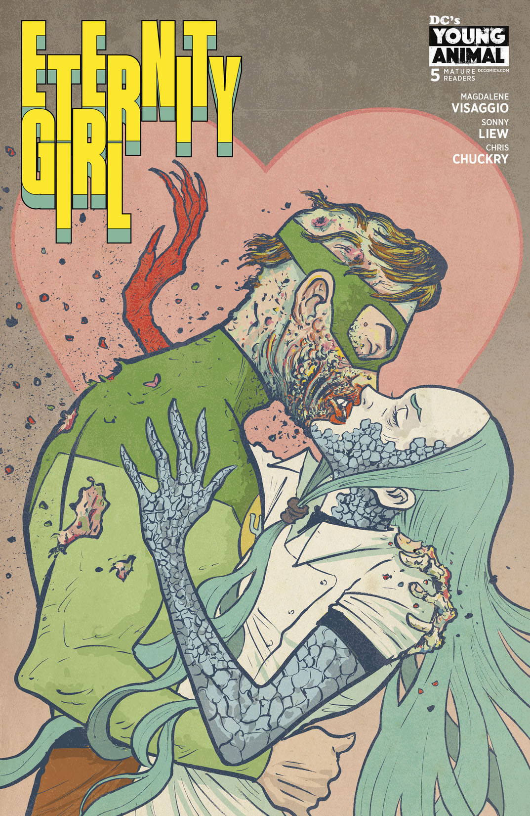 Eternity Girl #5 preview images