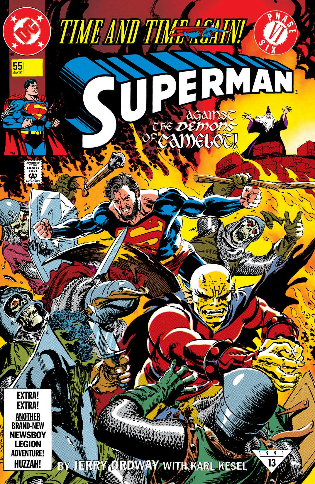 Superman (1986-) #55 preview images