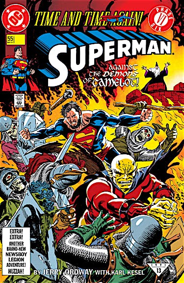 Superman (1986-) #55 preview images