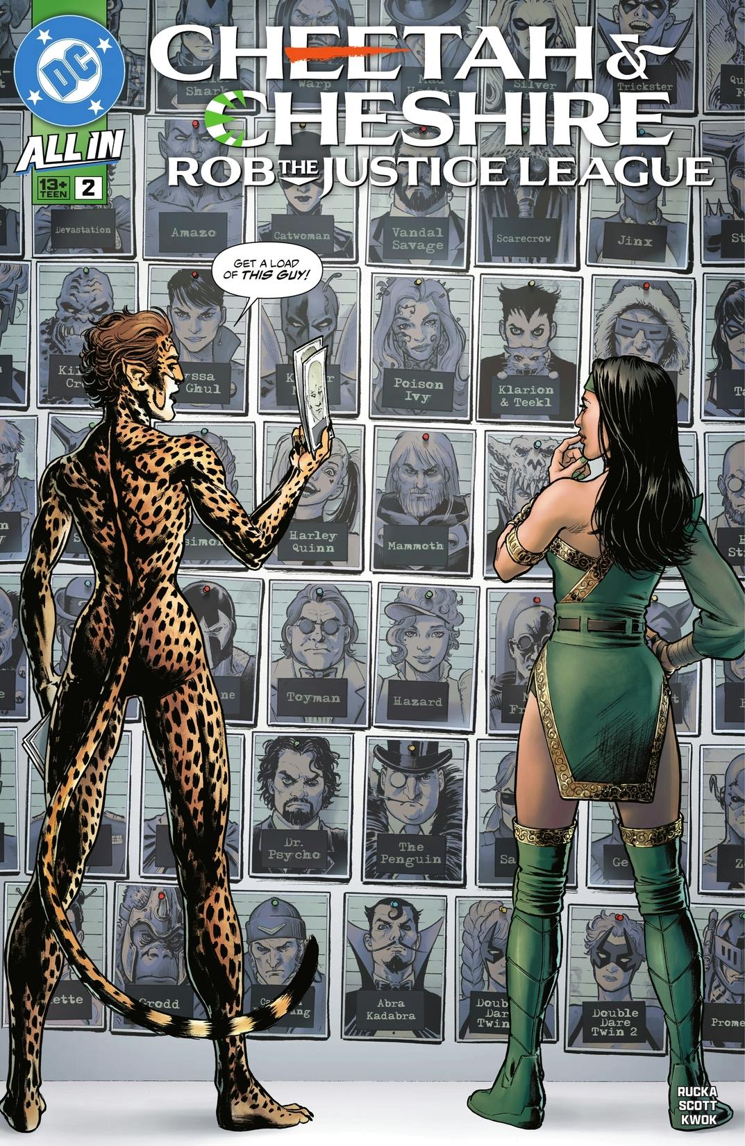 Cheetah & Cheshire Rob the Justice League #2