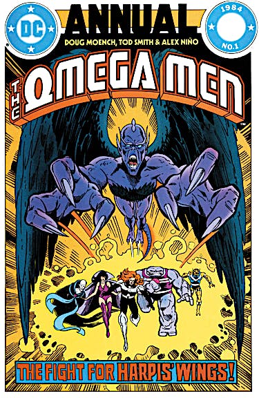 The Omega Men Annual (1984-) #1 preview images