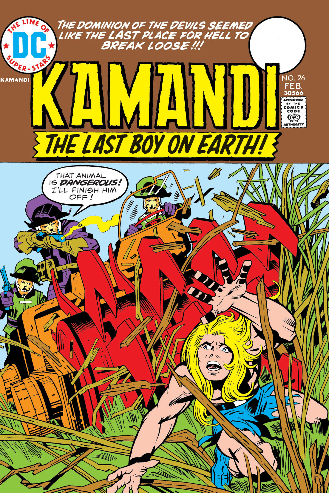 Kamandi: The Last Boy on Earth #26 preview images