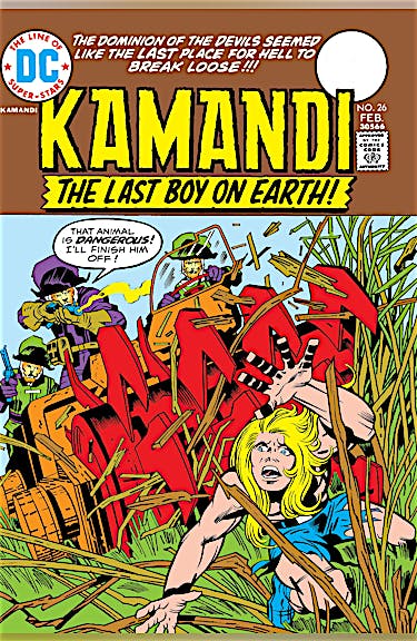 Kamandi: The Last Boy on Earth #26 preview images