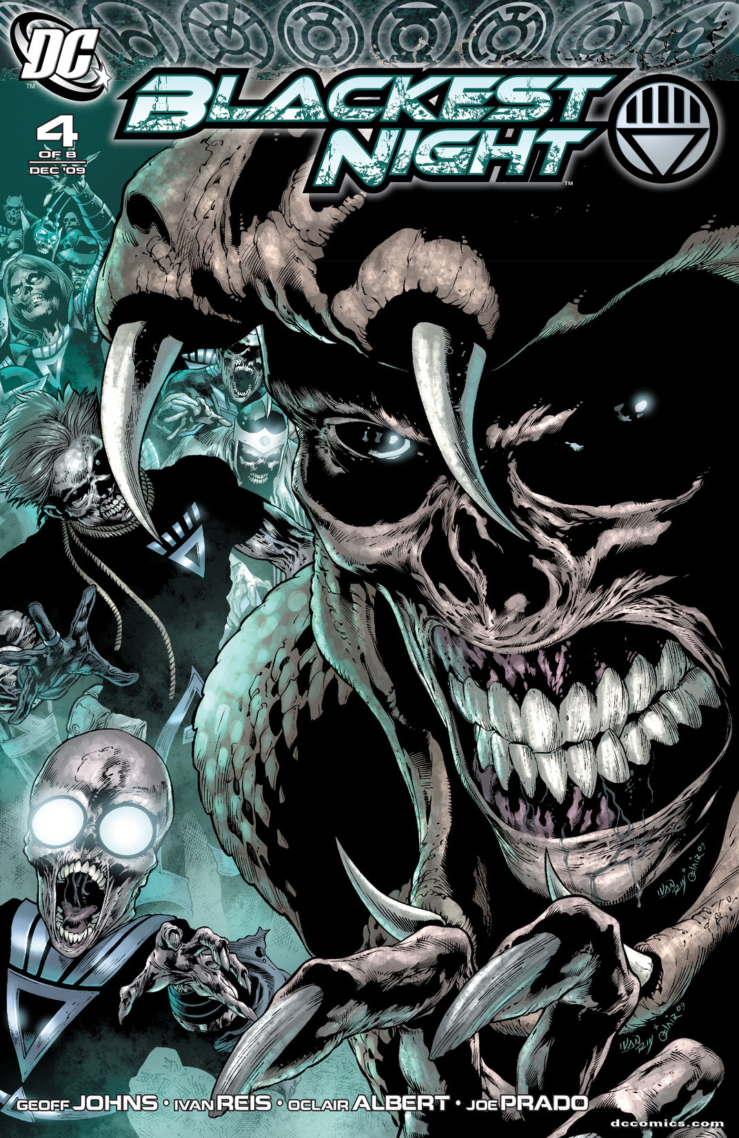Blackest Night #4 preview images