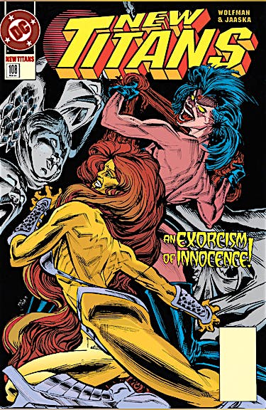 The New Titans #108 preview images