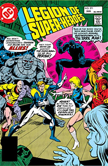 The Legion of Super-Heroes (1980-) #271 preview images