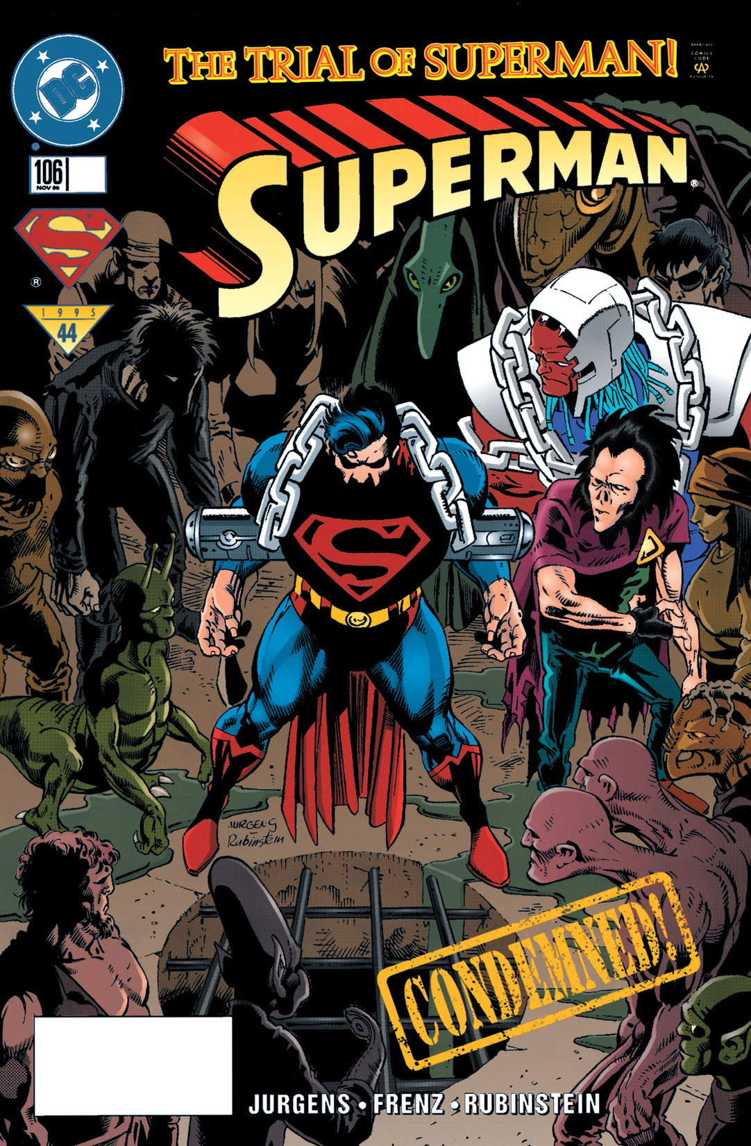 Superman (1986-) #106 preview images