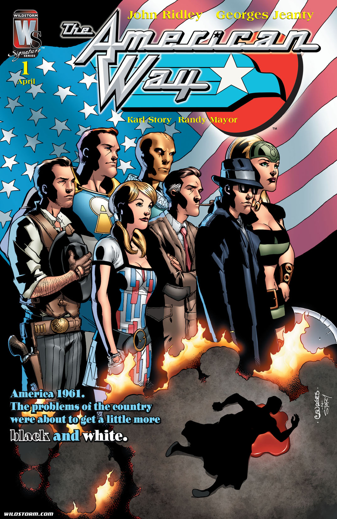 The American Way #1 preview images