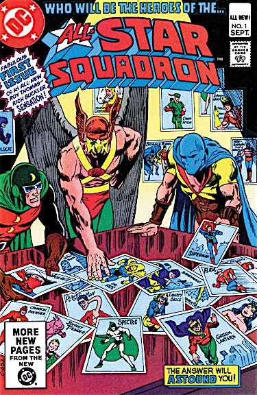 All-Star Squadron #1 preview images