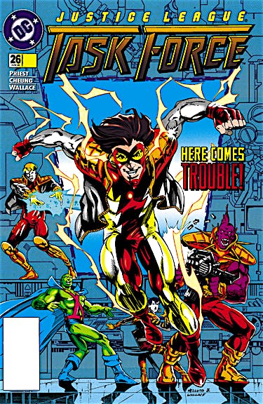 Justice League Task Force #26 preview images