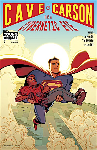 Cave Carson Has a Cybernetic Eye #7 preview images