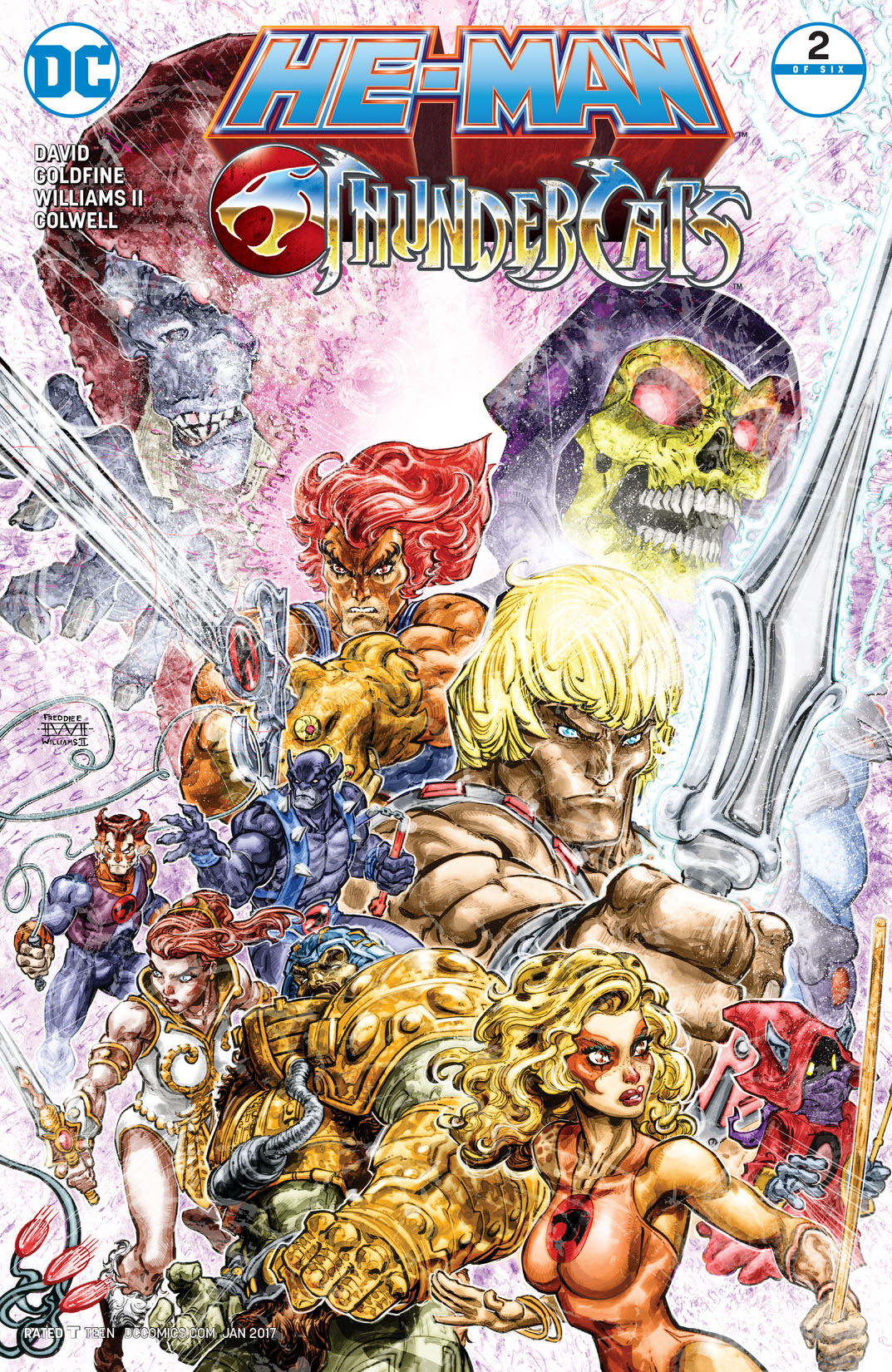 He-Man/Thundercats #2 preview images
