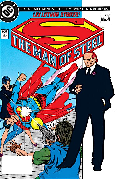 The Man of Steel #4 preview images