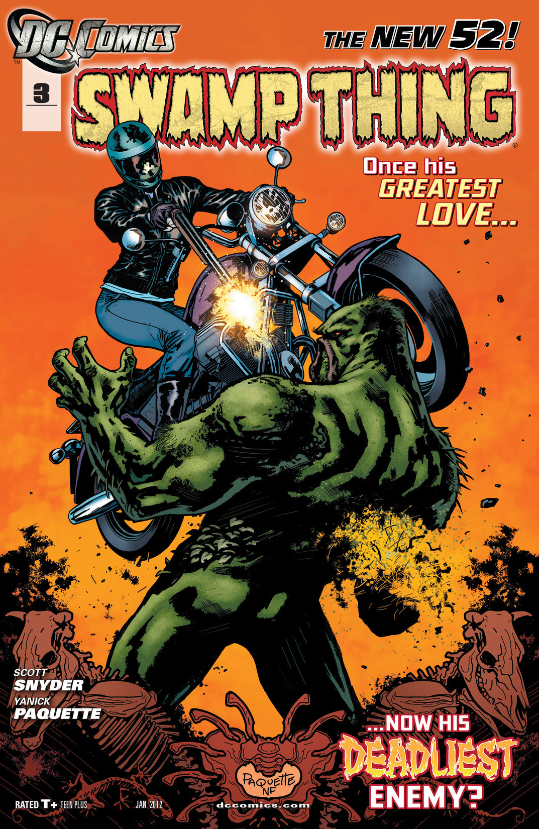 Swamp Thing (2011-) #3 preview images