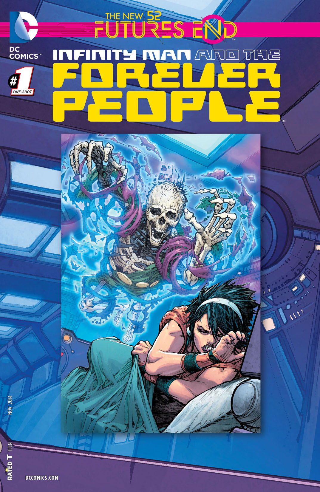 Infinity Man and the Forever People: Futures End #1 preview images