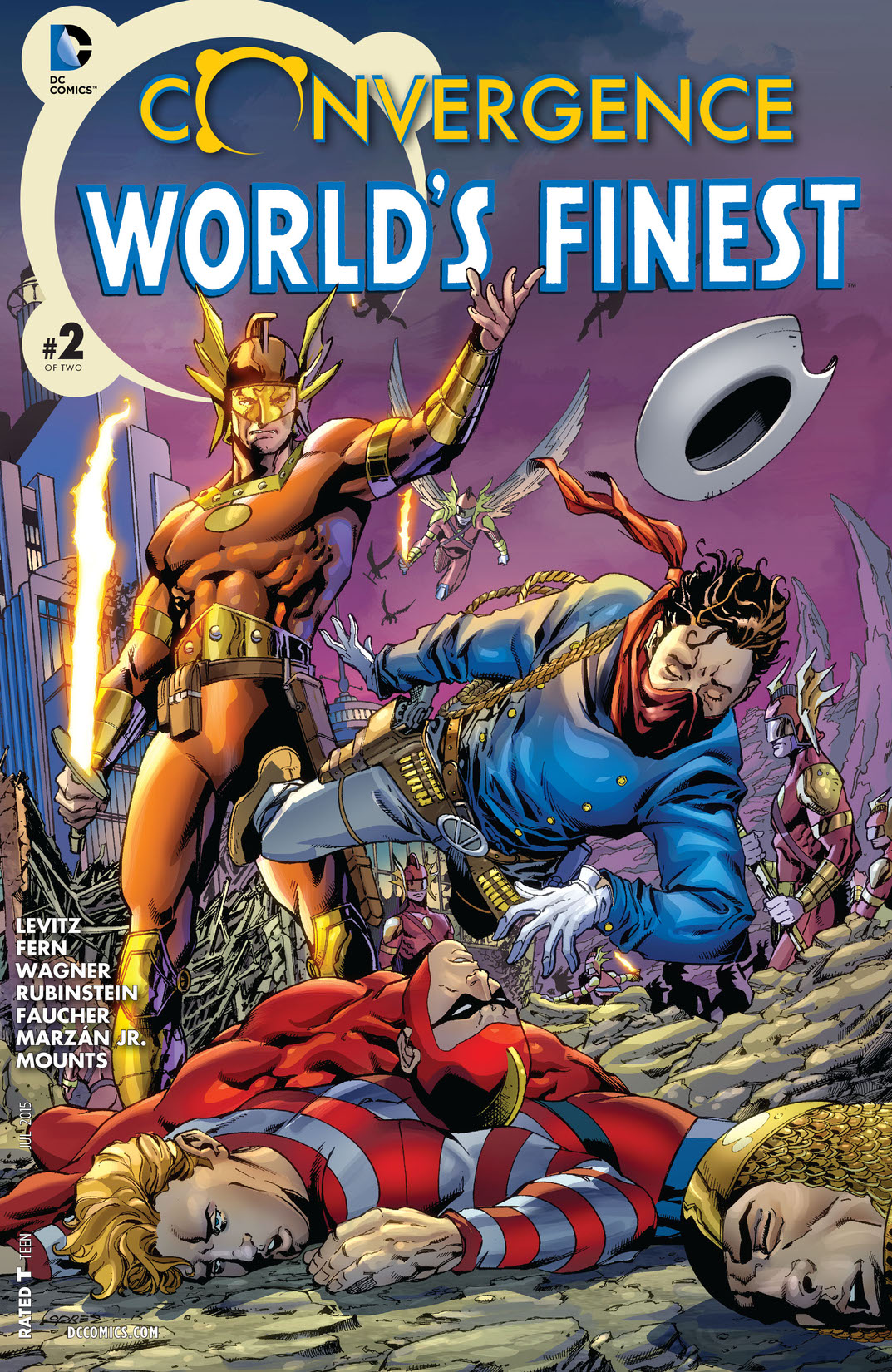 Convergence: World's Finest #2 preview images
