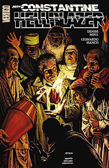 Hellblazer #227 preview images