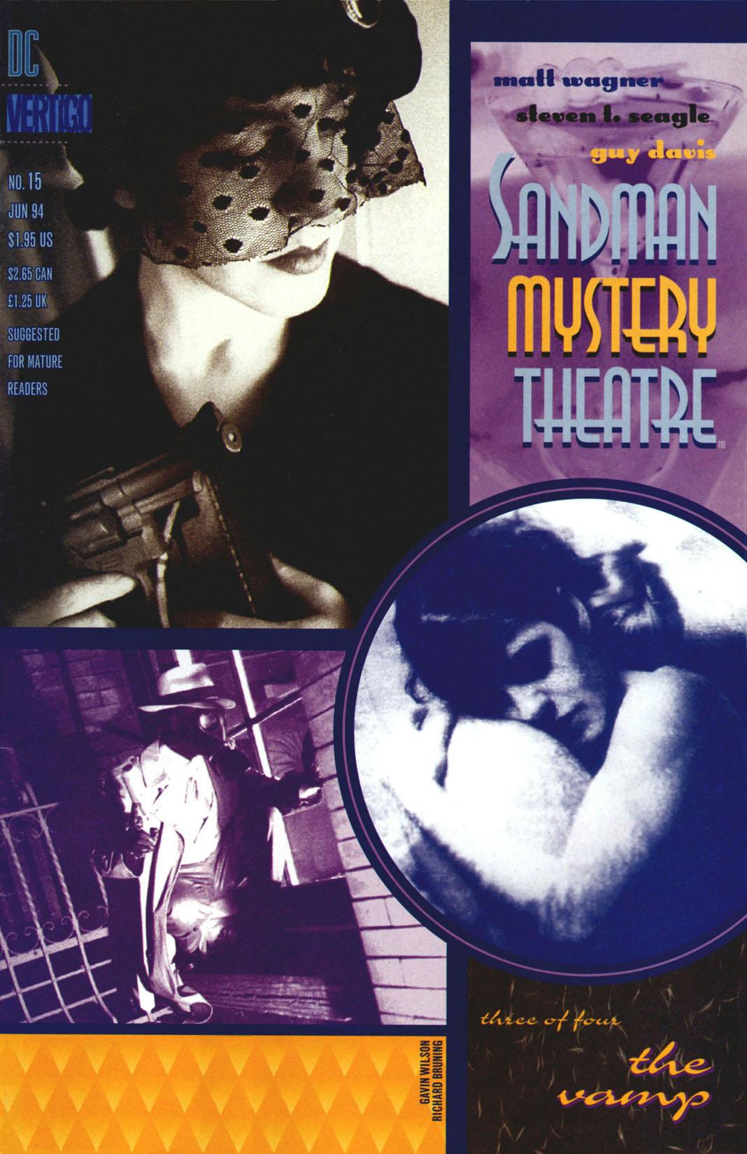 Sandman Mystery Theatre #15 preview images
