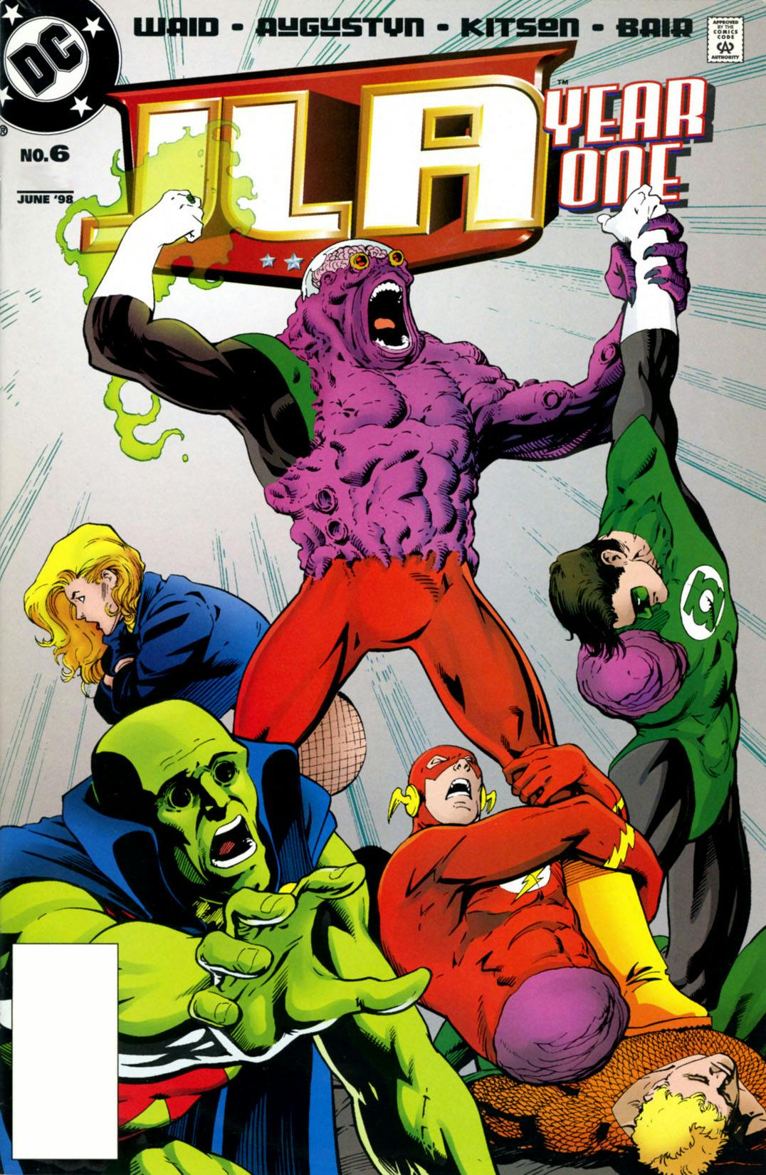 JLA: Year One #6 preview images