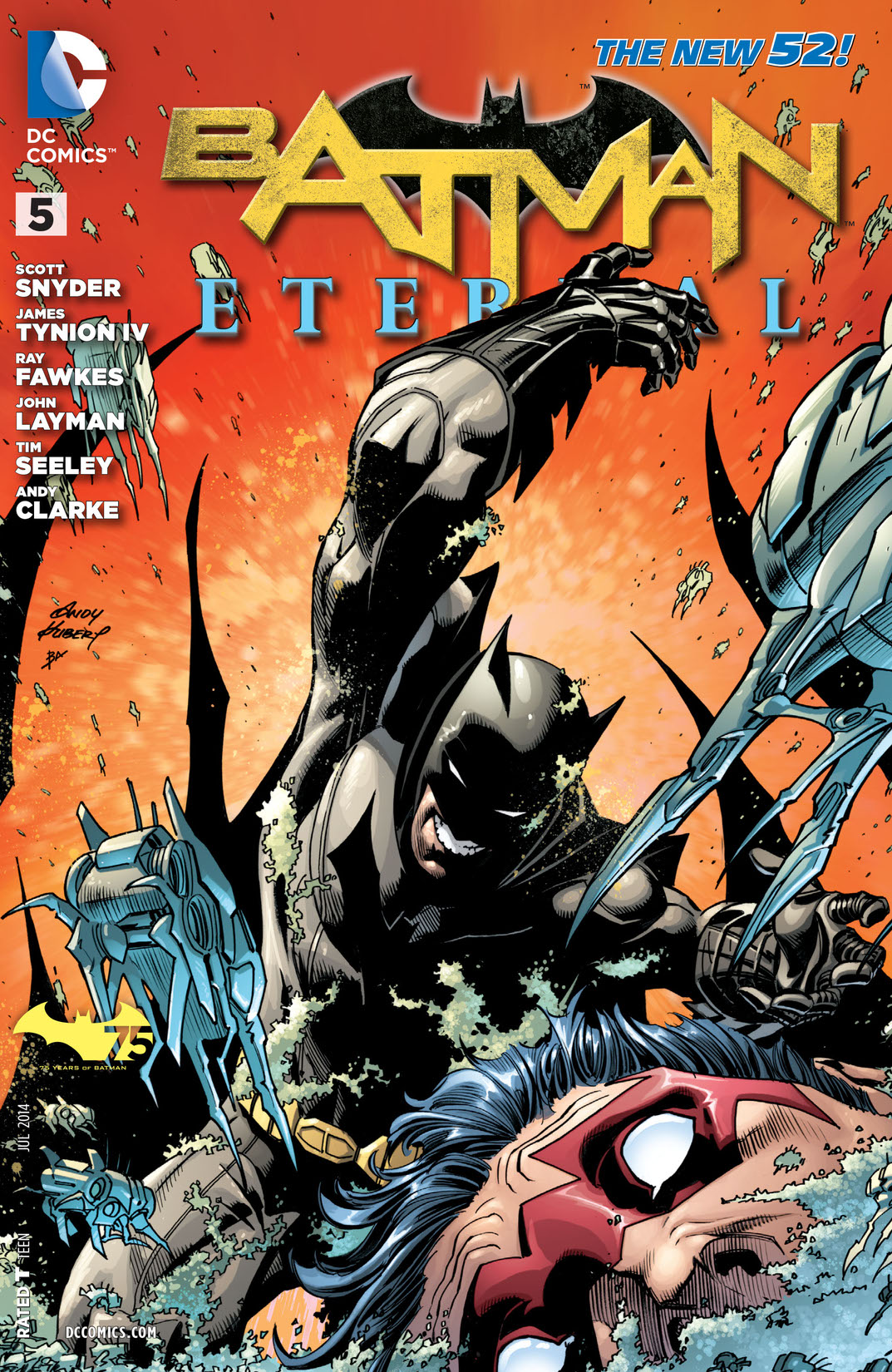 Batman Eternal #5 preview images