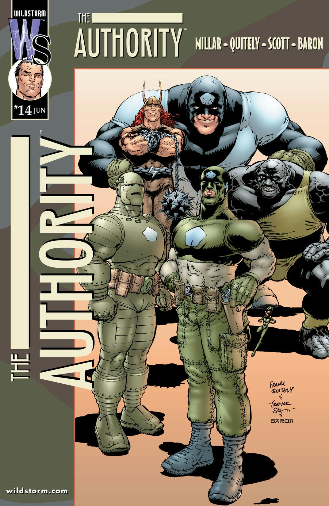 The Authority (1999-) #14 preview images