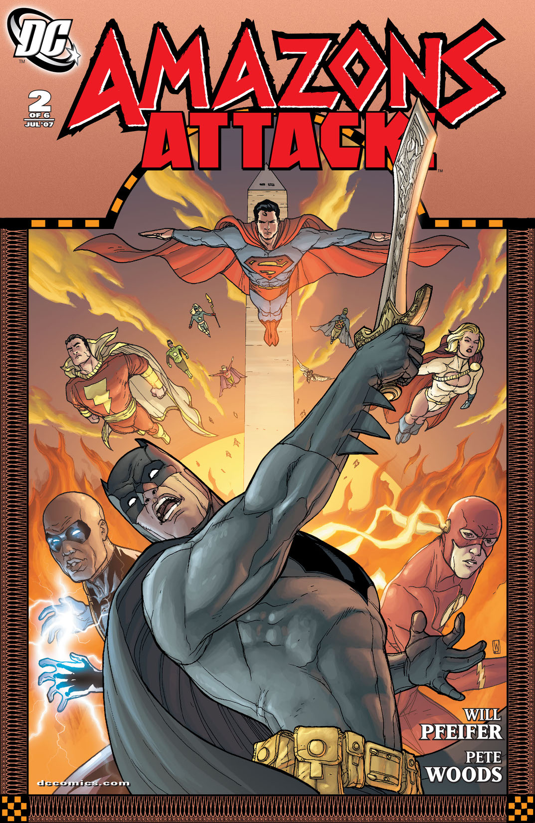 Amazons Attack #2 preview images